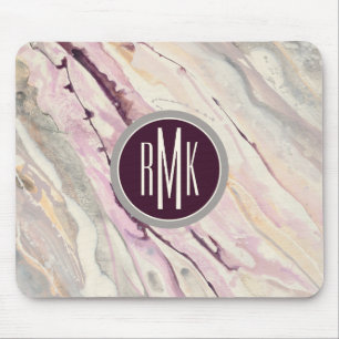 Monogram flödande I Musmatta