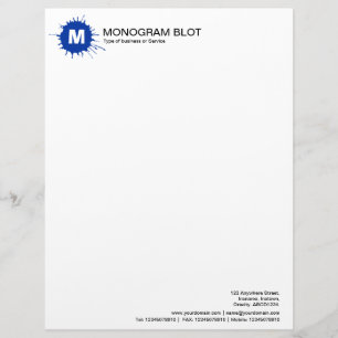 Monogram Flot - flottan Brevhuvud