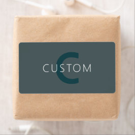 Monogram för Anpassadet snyggt Fraktsedel