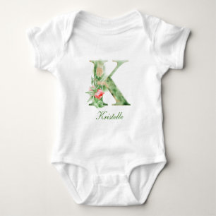 Monogram för anpassat namn för Personlig Bodyko T Shirt