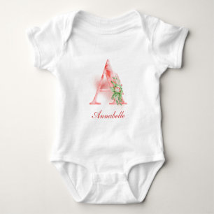 Monogram för anpassat namn för Personlig Bodyko T Shirt