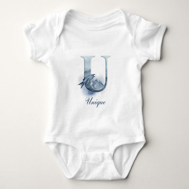 Monogram för anpassat namn för personlig | Kostym T Shirt (Framsida)