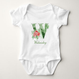 Monogram för anpassat namn för personlig Kostym T Shirt