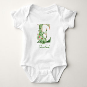 Monogram för anpassat namn för personlig Kostym T Shirt