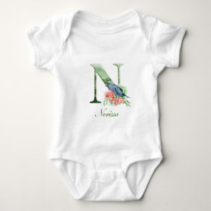 Monogram för anpassat namn för personlig Kostym T Shirt