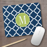 Monogram för Anpassningsbar av kalk och marin geom<br><div class="desc">Ett fet,  grafiskt filmformat i färsk,  glad färg. Om du behöver justera monogrammen klickar du på knappen Anpassa och gör ändringar.</div>