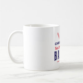 Monogram för bästa Barber Retro-Vintage Kaffemugg