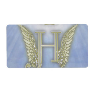 Monogram för brevH-ängel Fraktsedel