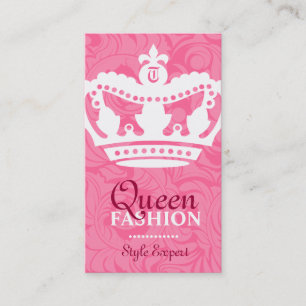 Monogram för Couture 311-Crown Visitkort