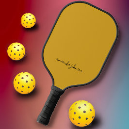 Monogram för Cute Chic Mustard Gult