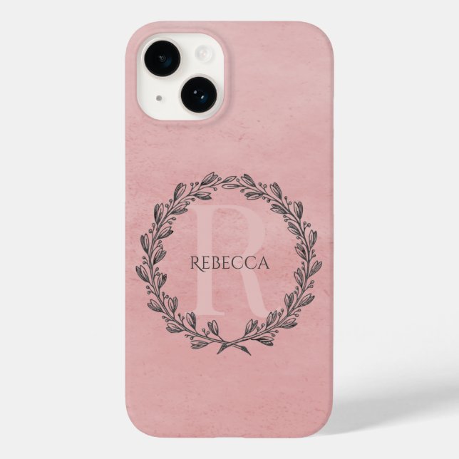Monogram för elegant | ROSA (Baksida)