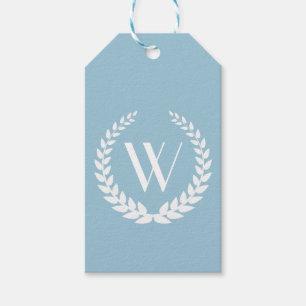 Monogram för elegantens Personlig Presentetikett