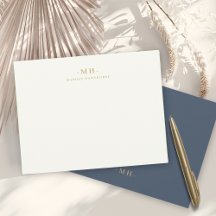 Monogram för enkel Elegant för minimalistisk marin