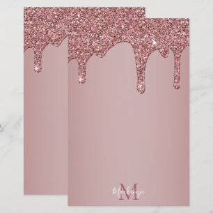 Monogram för glam Monogram från chic vid Guld