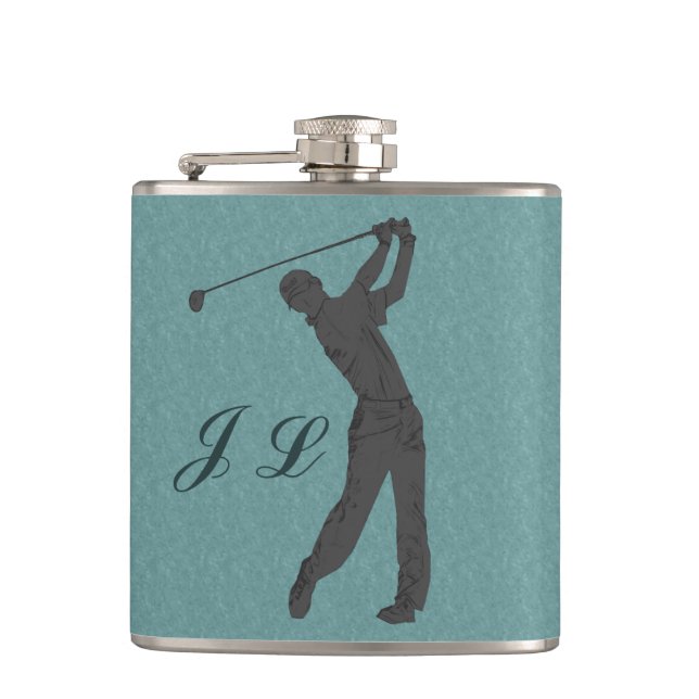 Monogram för GolfSwingeranpassade Fickplunta (Framsidan)