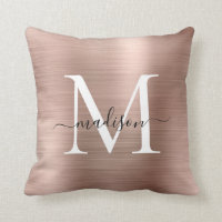 Monogram för handskript i Metall Guld