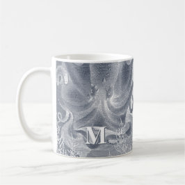 Monogram för kuststrupe i Octopus Kaffemugg