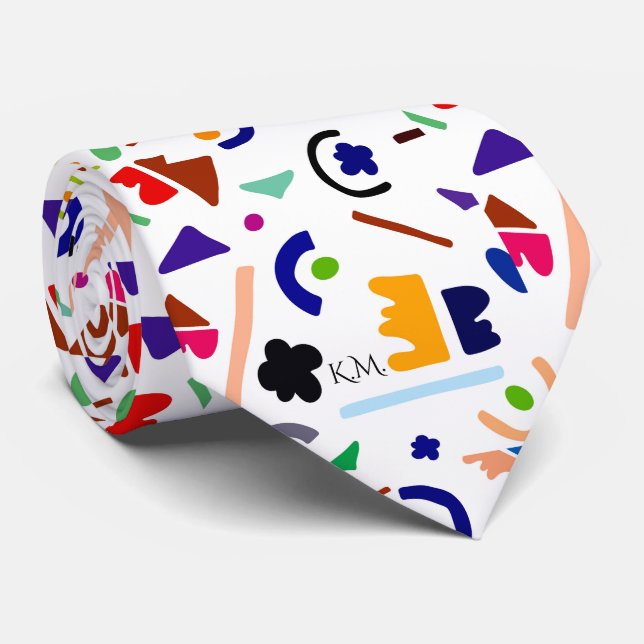 Monogram för lamboant Modern Playfull Geometric Ch Slips (Rullad)