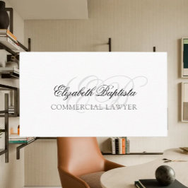 Monogram för minimalistisk Professionell för chic Visitkort