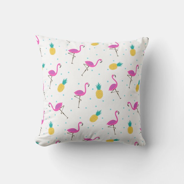 Monogram för neonFlamingos | Kudde (Framsida)