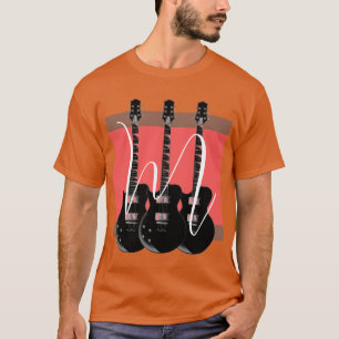 Monogram för Orange av växelströmsskydd (POP Art E T Shirt