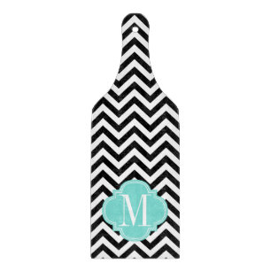 Monogram för personlig för svart- &