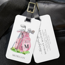 Monogram för Pink Lady Golfare
