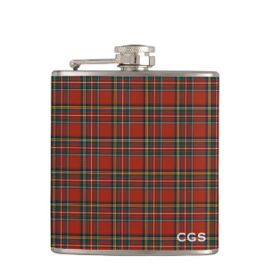 Monogram för pläd för kunglig Stewart Tartan r Fickplunta