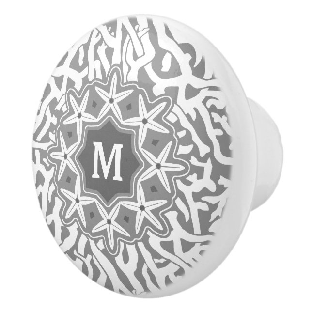 Monogram för sjöstjärna för strandkorallrev i knopp (Höger)