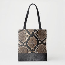 Monogram för Snake Skin & Leather