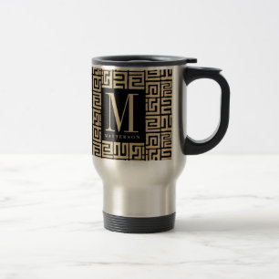 Monogram för tryck för Black Sand Kuba inspirera Resemugg