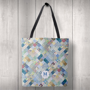 Monogram för Vintage Tygkasse