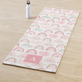 Monogram för visstiskt regnbåge i Mönster