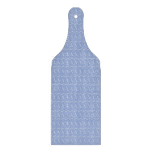Monogram första Brev A, blå