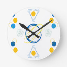 Monogram första Geometric modern Triangles Patter