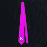 Monogram första Magenta Slips<br><div class="desc">Monogram Första halsen av Magentan. Ändra det ursprungliga namnet. Magentan är årets färg.</div>