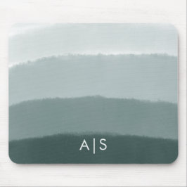 Monogram första vattenfärgen Limed Spruce Ombre Musmatta