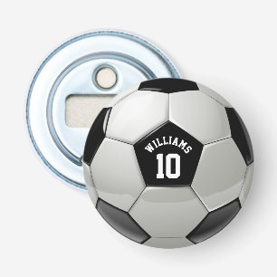 Monogram fotbollssportsport för fotbollsförbund flasköppnare