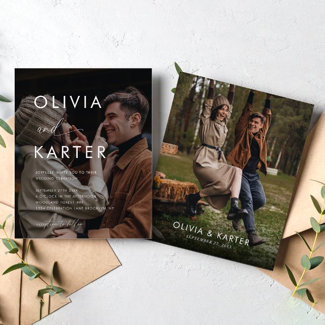 Monogram foto Bröllop i BUDGET-minimiprogram för C (Skapare uppladdad)