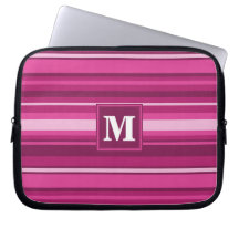 Monogram fuchsia rand