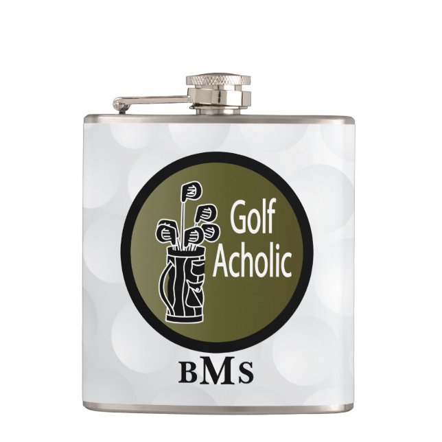 Monogram Funny Golf Acholik Fickplunta (Framsidan)