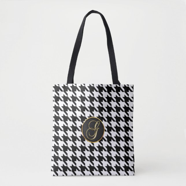 Monogram G Hounds tooth väskor (Framsida)