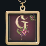 Monogram G Necklace Guldpläterat Halsband<br><div class="desc">Monogram G Necklace</div>