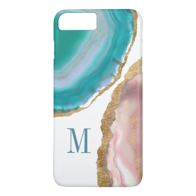 Monogram | Gem Stones I Case-Mate iPhone Skal (Baksida)