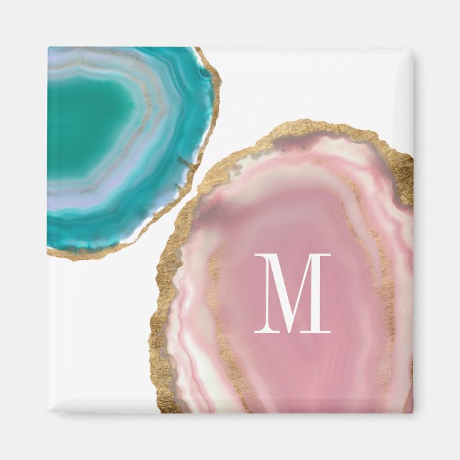 Monogram | Gem Stones I Magnet (Framsidan)