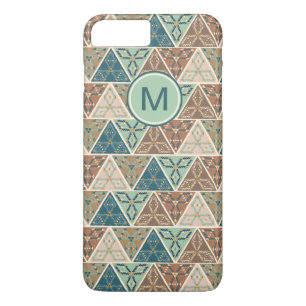 Monogram Geo-steg utomhus Geometriskt Mönster