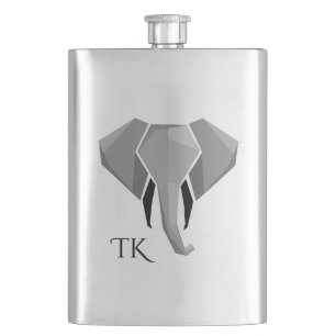 Monogram Geometrics Elefant Huvud Fickplunta