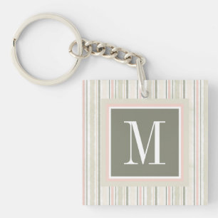 Monogram glädjen av vattenfärgrandar för vit