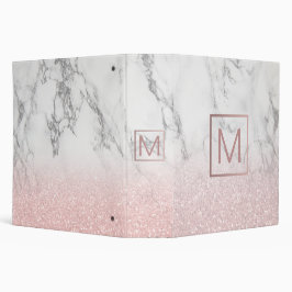 Monogram glitter marmor i ro