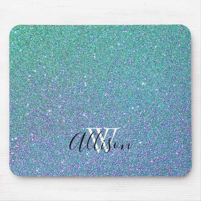 Monogram Glitter Musmatta (Framsidan)